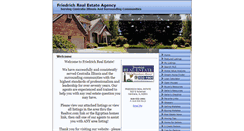 Desktop Screenshot of friedrichrealestateagency.com